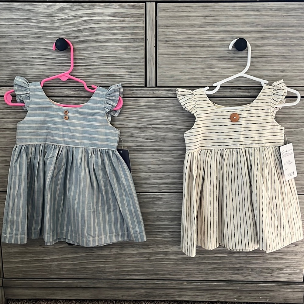 Boutique Dresses, Size 6-12 Months